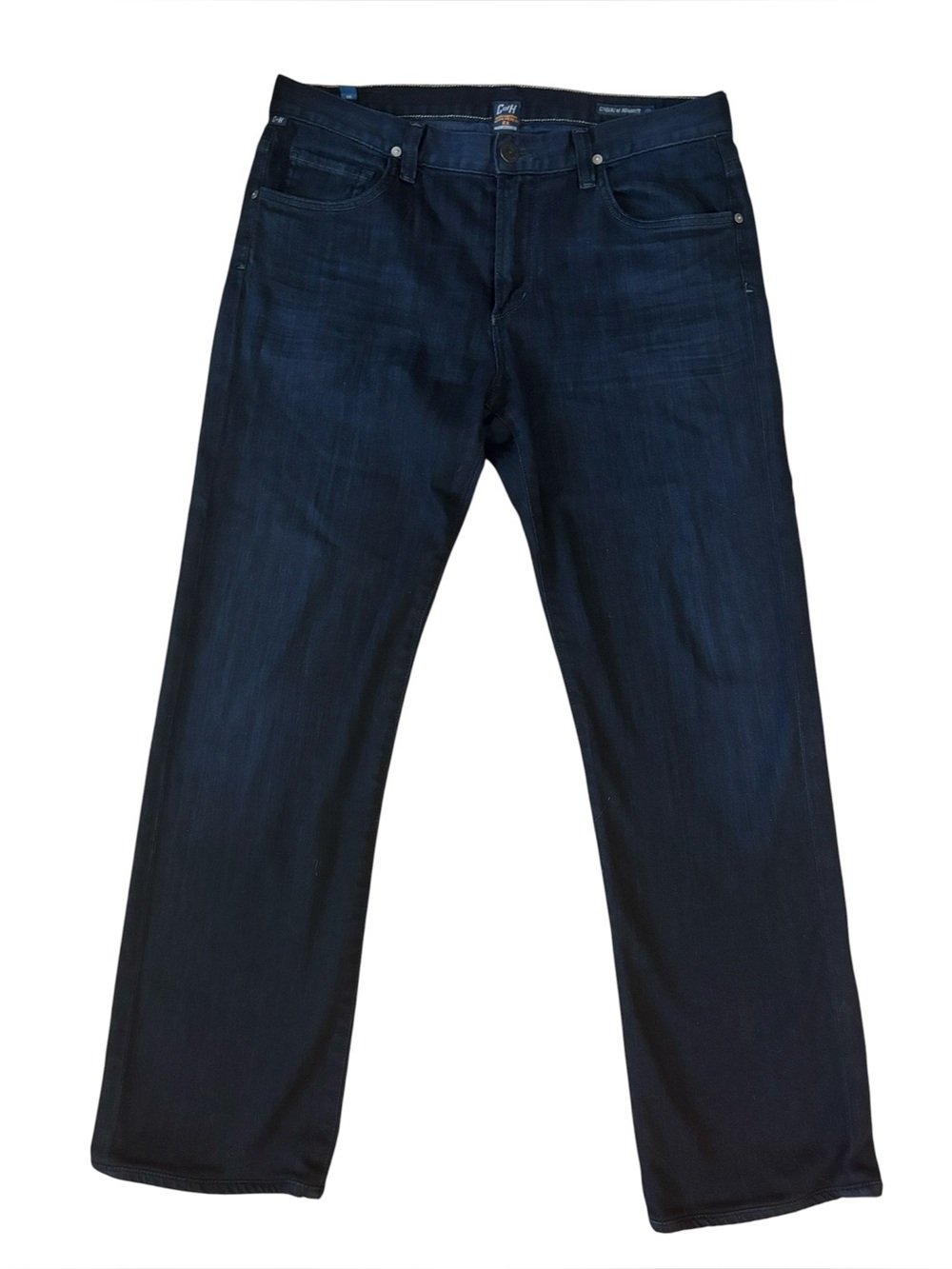Citizens of Humanity All Cotton Dark Wash Men’s Straight Leg Blue Jeans Size 35